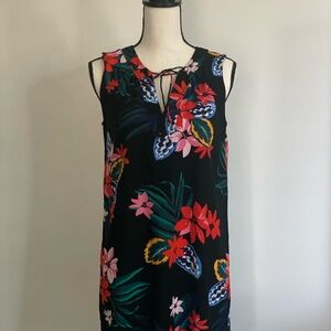 Old Navy Red and Black Dress